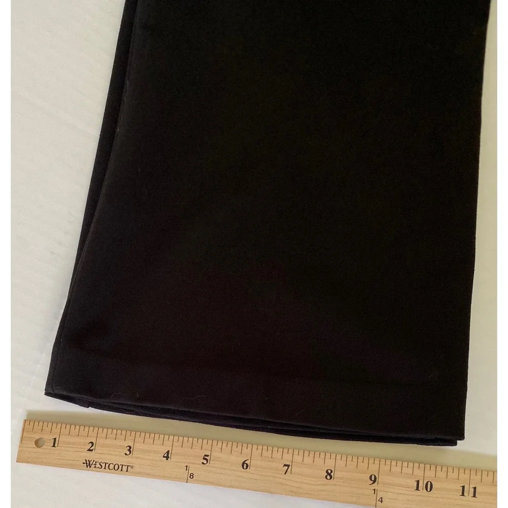One5One Love My Fit Goddess Fit Black Flared Dress Pants Trousers  Size 12/31